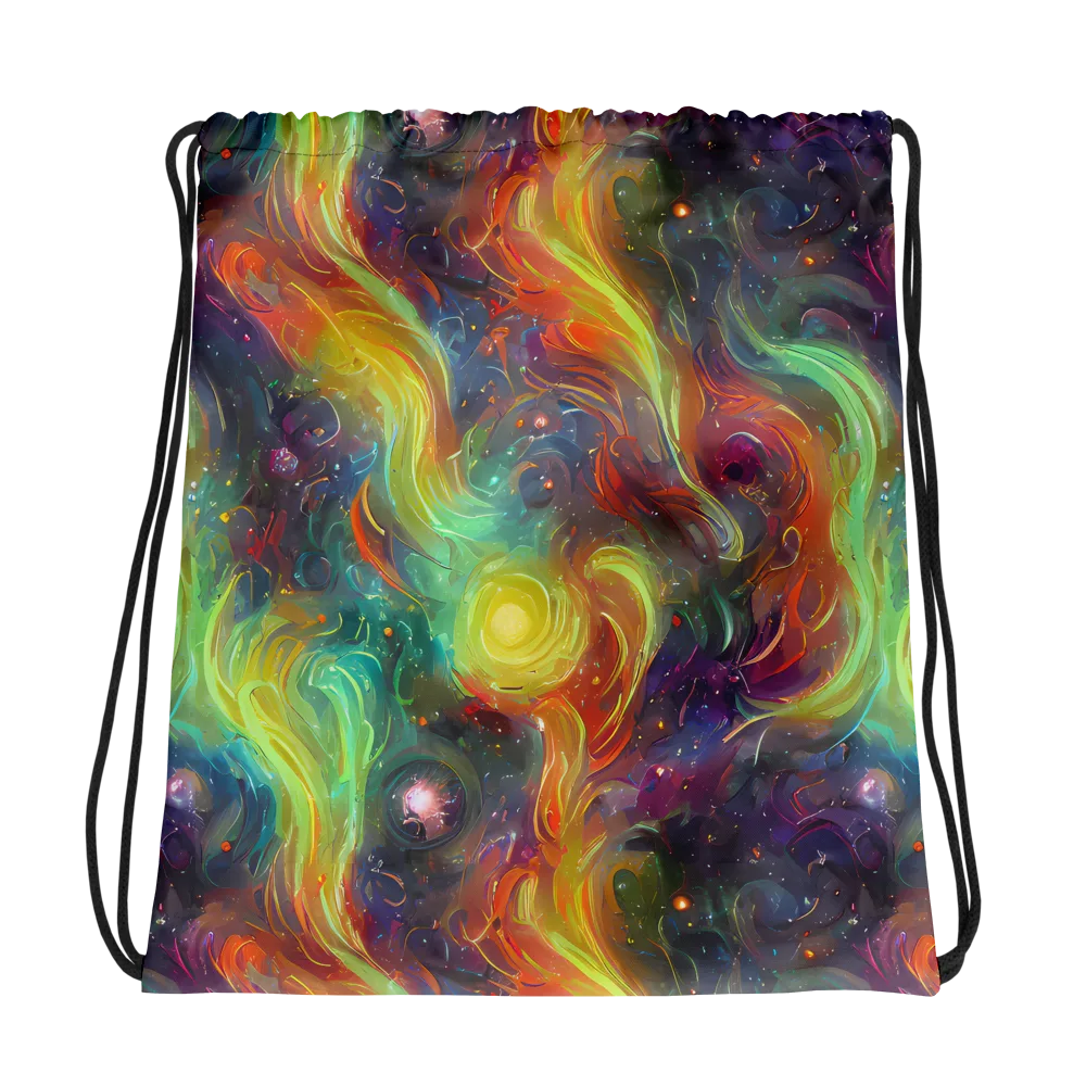 Dreamfire Spiral on Drawstring Bag — Photo