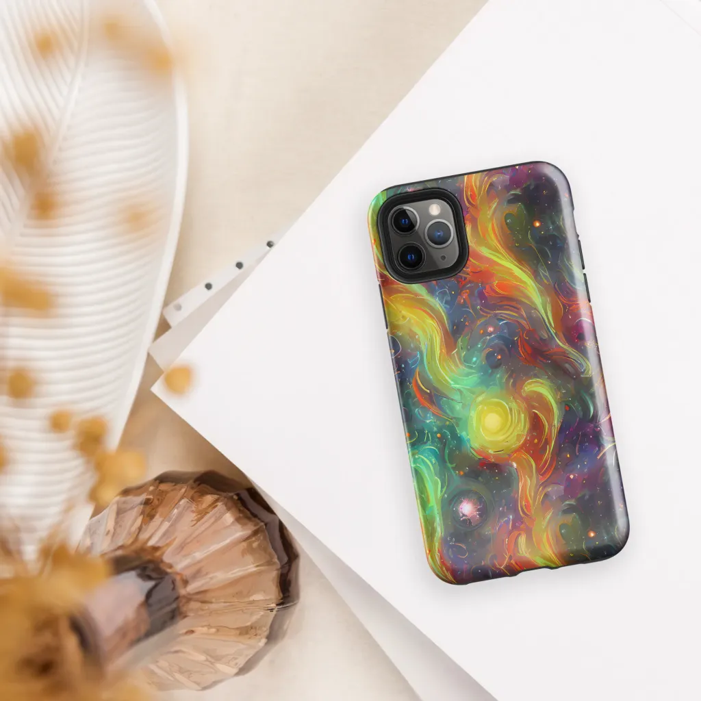 Dreamfire Spiral on Tough Case for iPhone® — Front