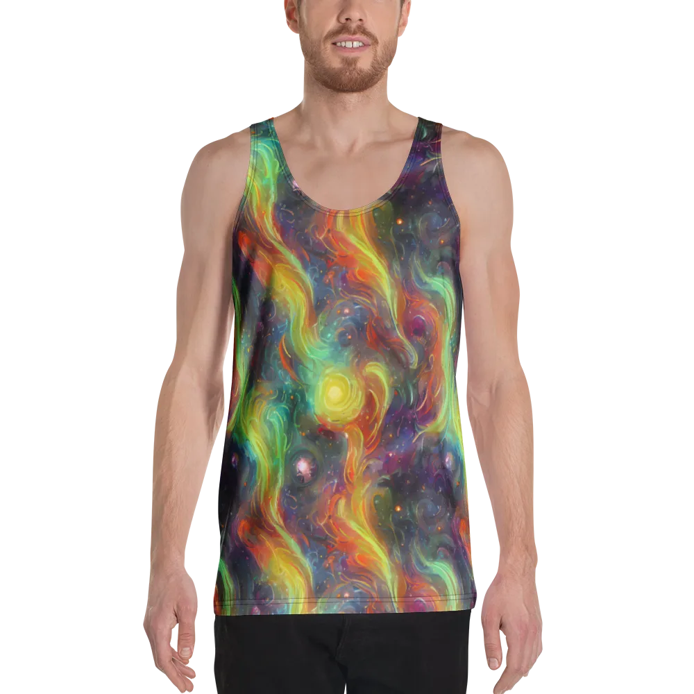 Dreamfire Spiral on Men's Tank Top — Front