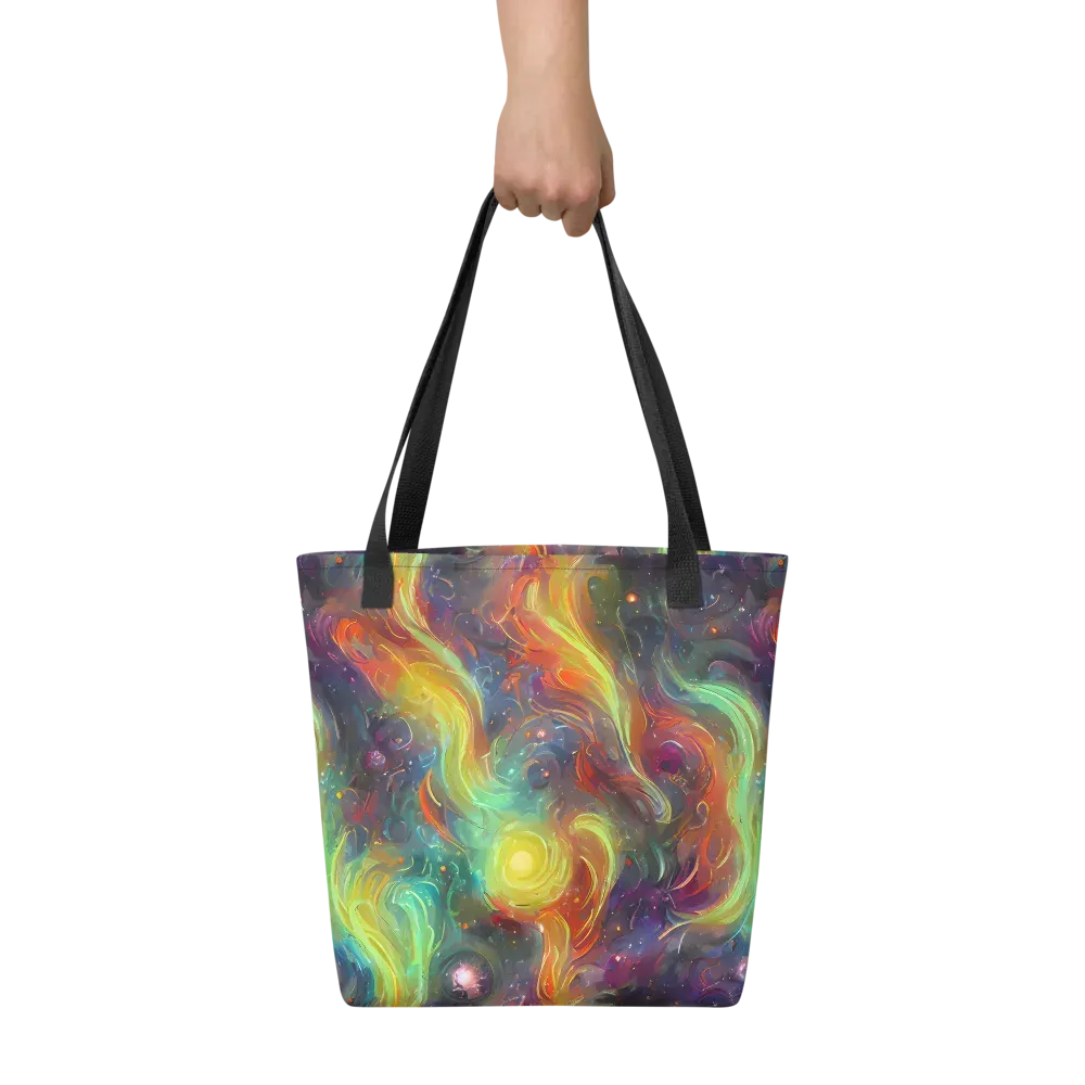 Dreamfire Spiral on Tote Bag — Front