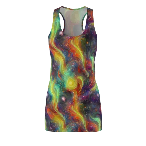 Dreamfire Spiral on a Racerback Dress