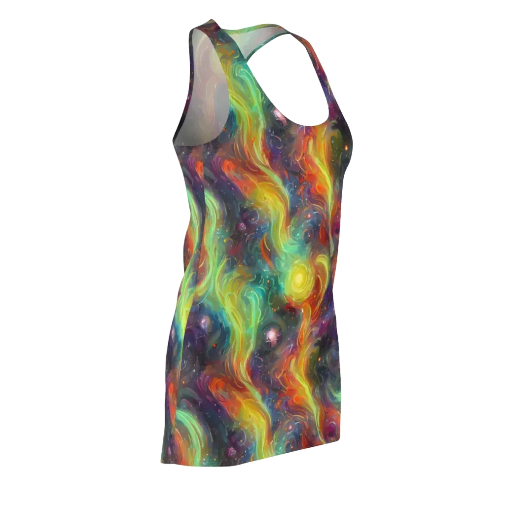 Dreamfire Spiral on Racerback Dress — Front Side