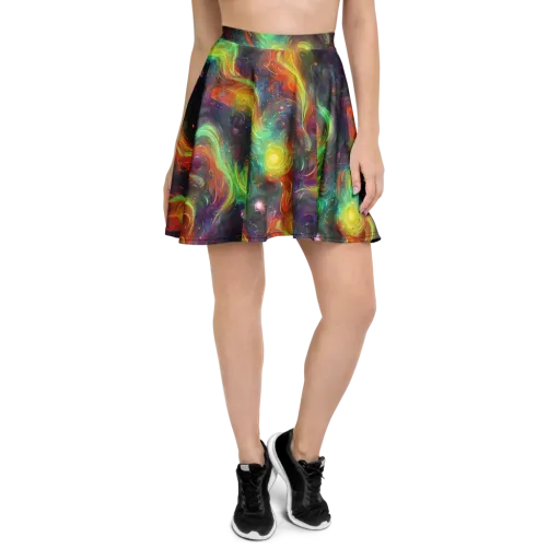 Dreamfire Spiral on a Skater Skirt