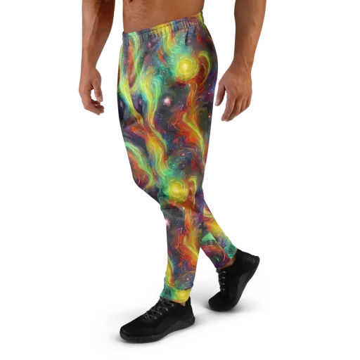 Dreamfire Spiral on a Men's Joggers