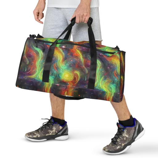 Dreamfire Spiral on a Duffle Bag