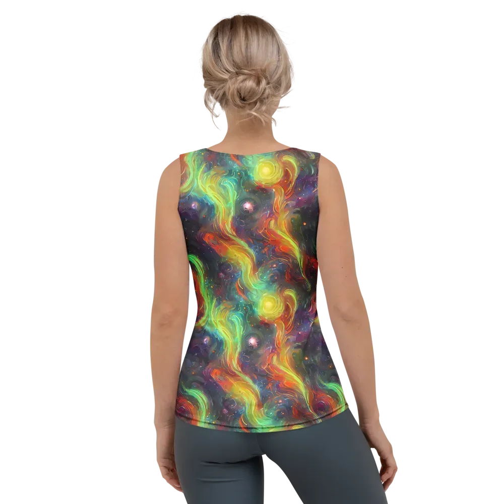 Dreamfire Spiral on Women's Tank Top — Back