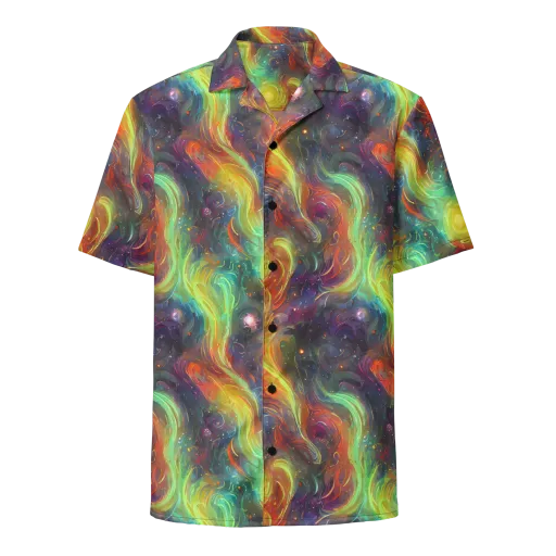 Dreamfire Spiral on a Button Shirt