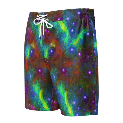 Orbital Thicket on a Men's Board Shorts