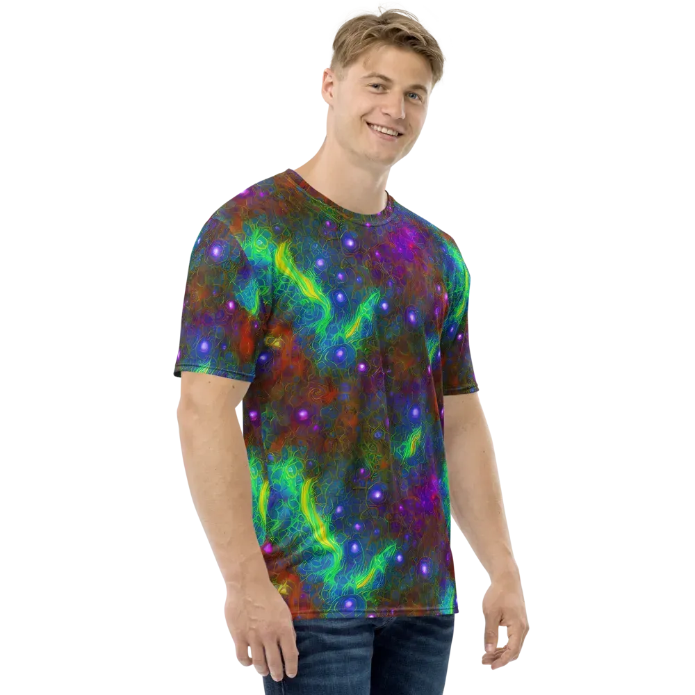 Orbital Thicket on Men's Crew Neck T-Shirt — Right