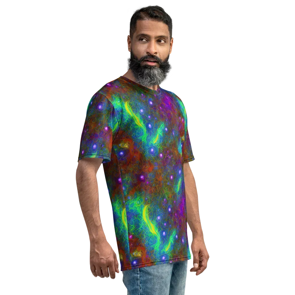 Orbital Thicket on Men's Crew Neck T-Shirt — Right