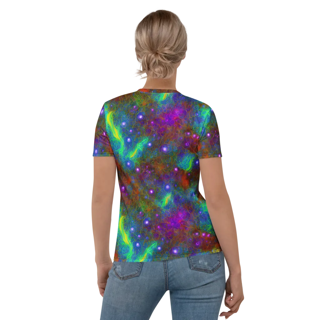 Orbital Thicket on Women's Crew Neck T-Shirt — Back