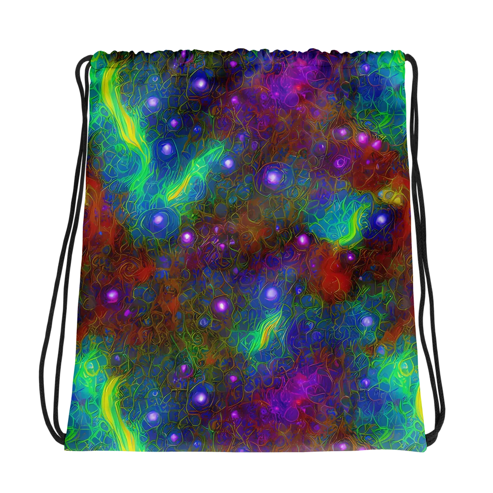 Orbital Thicket on Drawstring Bag — Photo