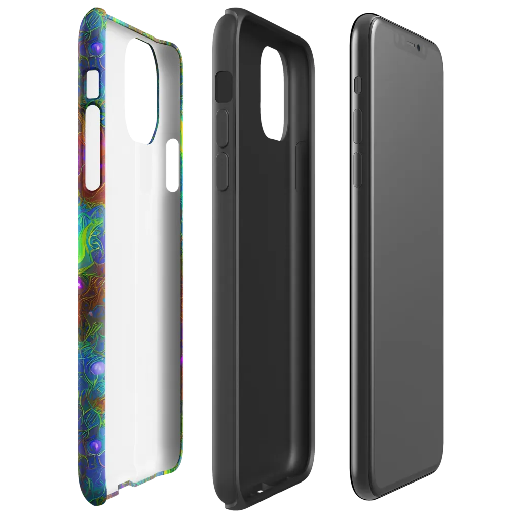 Orbital Thicket on Tough Case for iPhone® — Right