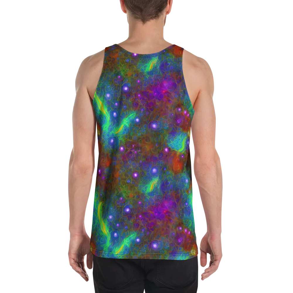 Orbital Thicket on Men's Tank Top — Back