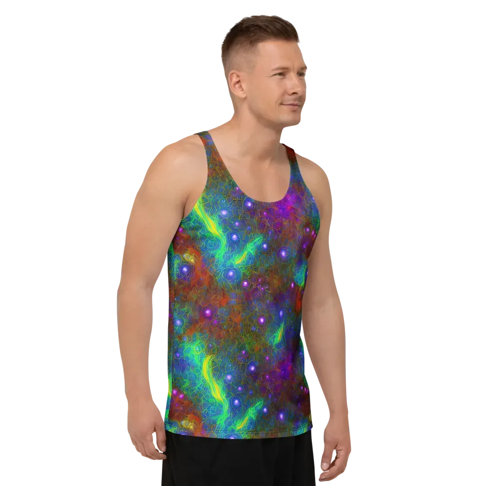 Orbital Thicket on Men's Tank Top — Right Front