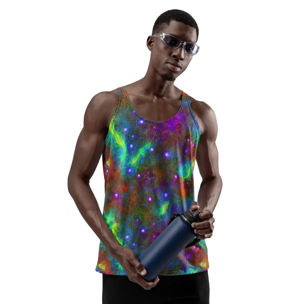 Orbital Thicket on Men's Tank Top — Front