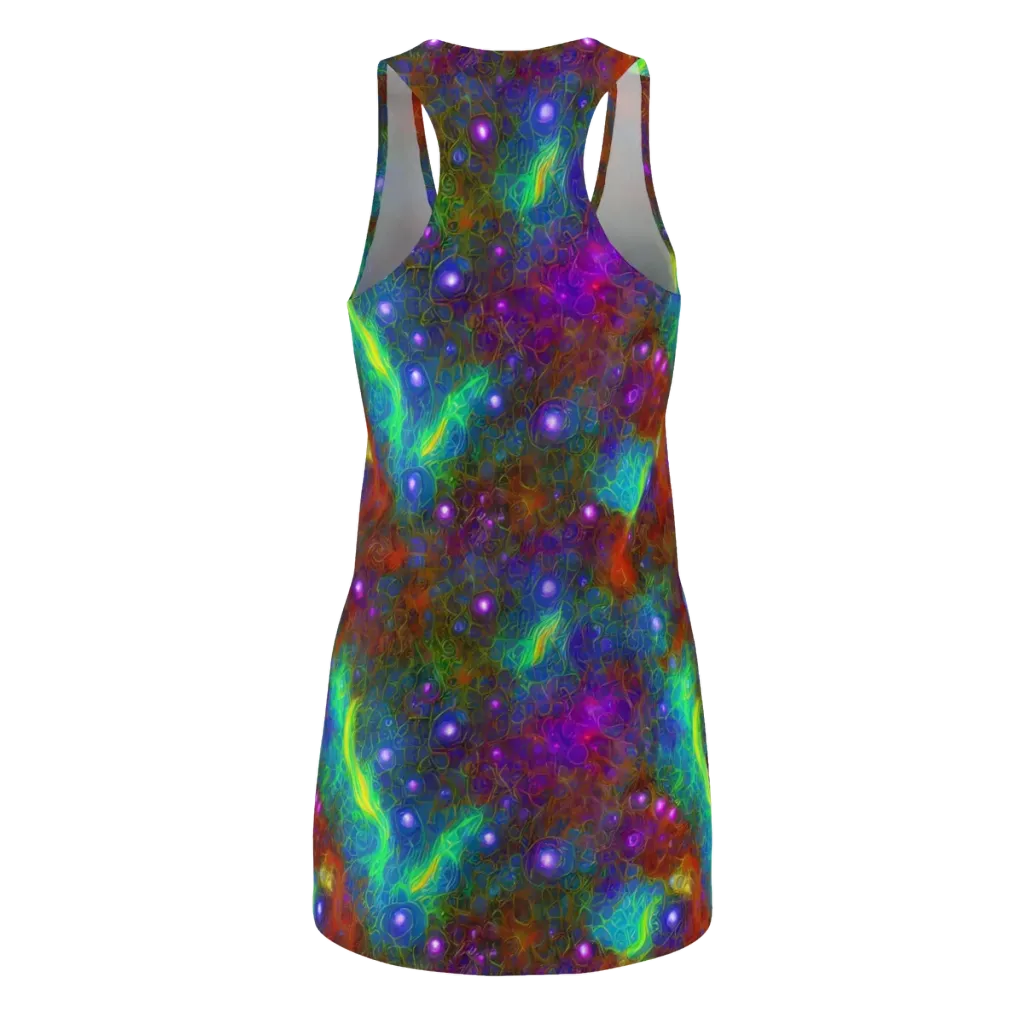 Orbital Thicket on Racerback Dress — Back