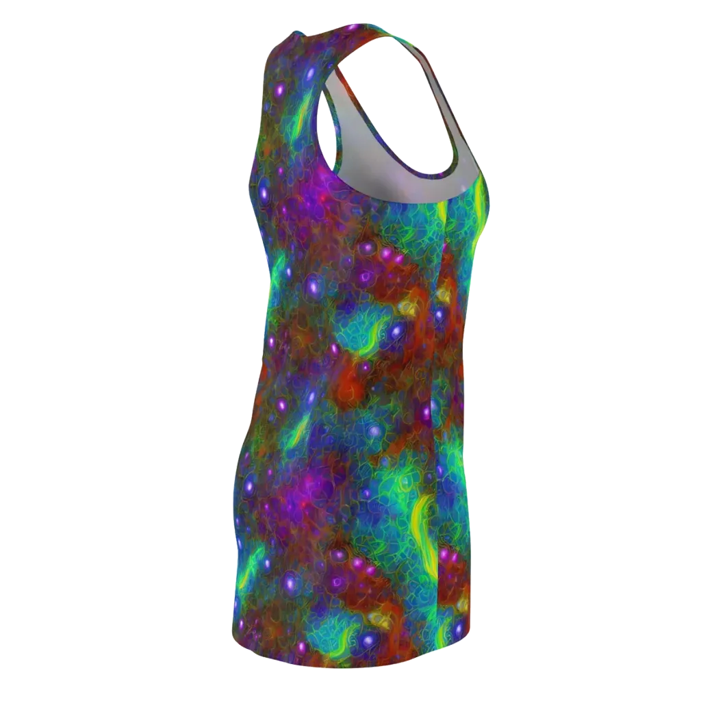 Orbital Thicket on Racerback Dress — Back Side