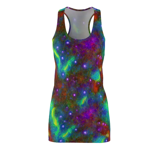 Orbital Thicket on a Racerback Dress