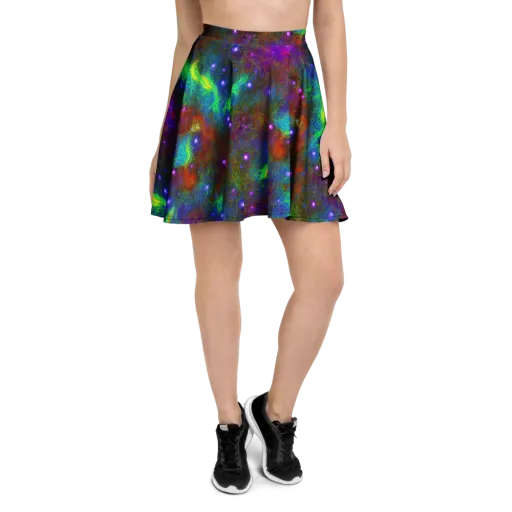 Orbital Thicket on a Skater Skirt