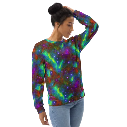 Orbital Thicket on a Sweatshirt