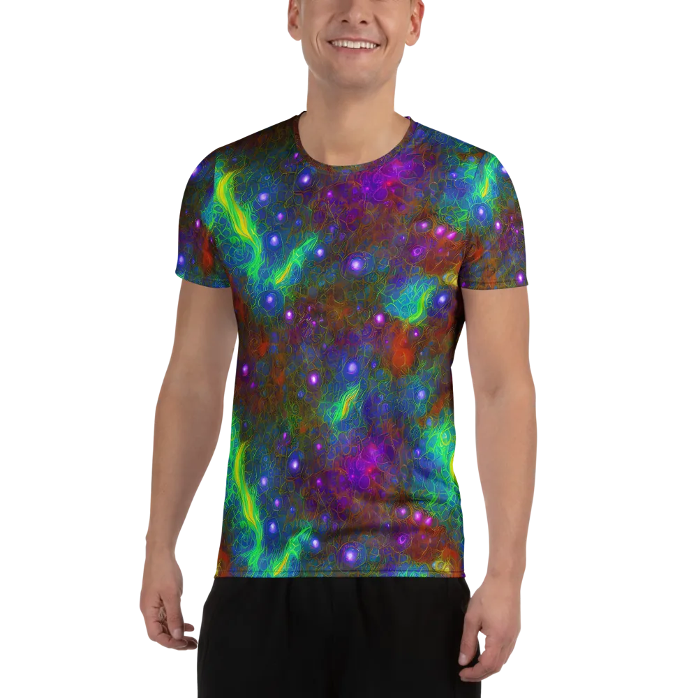 Orbital Thicket on Men's Athletic T-Shirt — Front