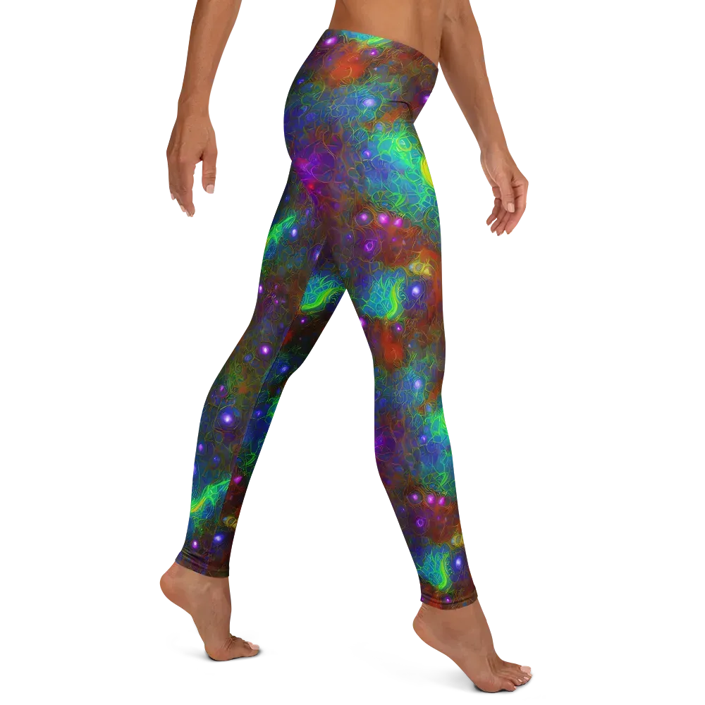 Orbital Thicket on Leggings — Right
