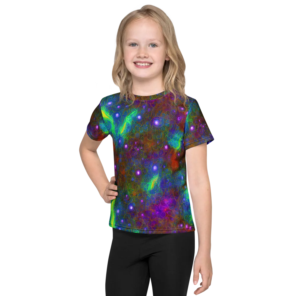 Orbital Thicket on Kids Crew Neck T-Shirt — Front