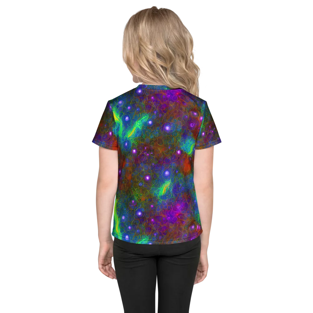 Orbital Thicket on Kids Crew Neck T-Shirt — Back