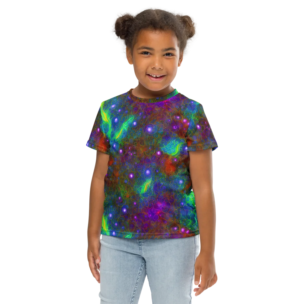 Orbital Thicket on Kids Crew Neck T-Shirt — Front
