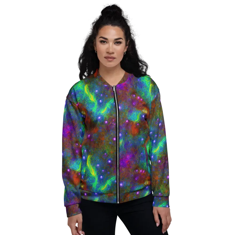 Orbital Thicket on Bomber Jacket — Front