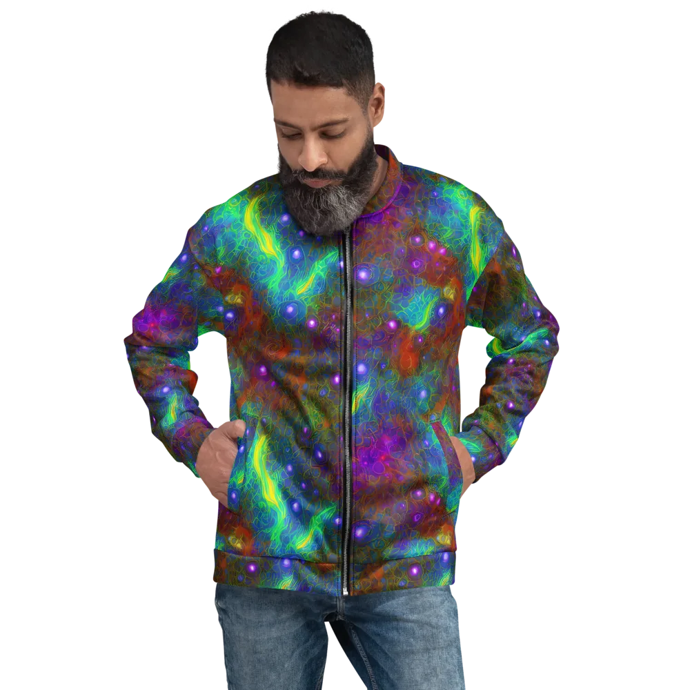 Orbital Thicket on Bomber Jacket — Front