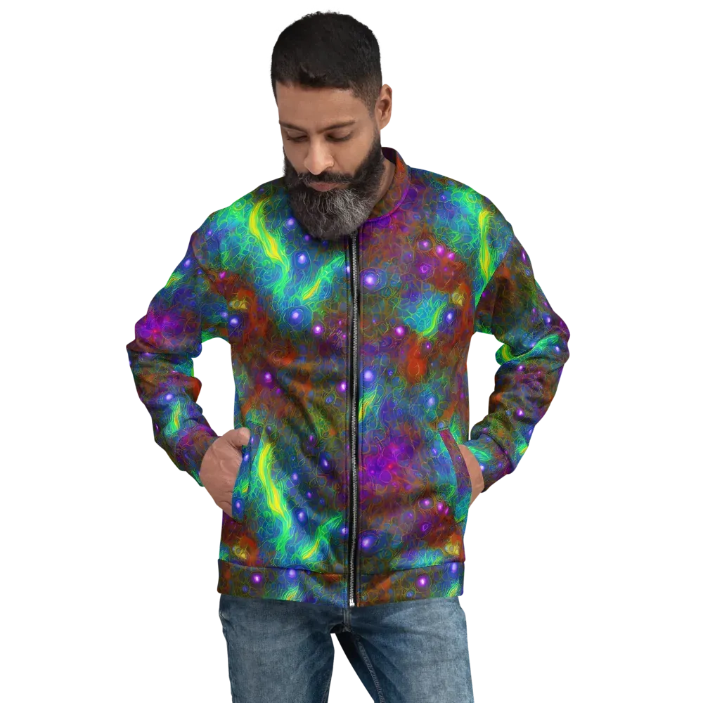 Orbital Thicket on Bomber Jacket — Front