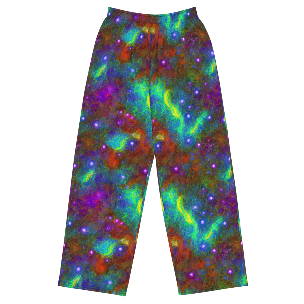 Orbital Thicket on Wide-Leg Pants — Front