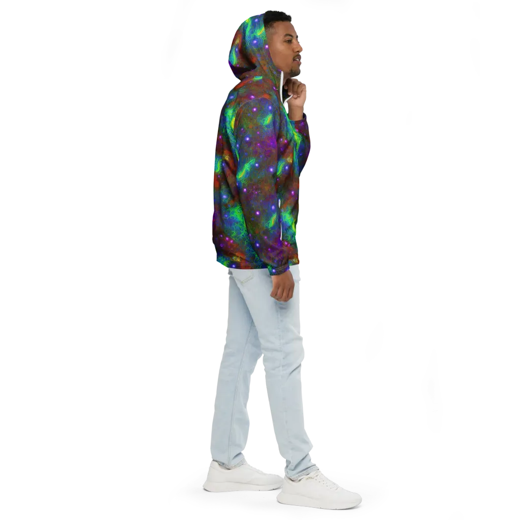Orbital Thicket on Men's Windbreaker — Right