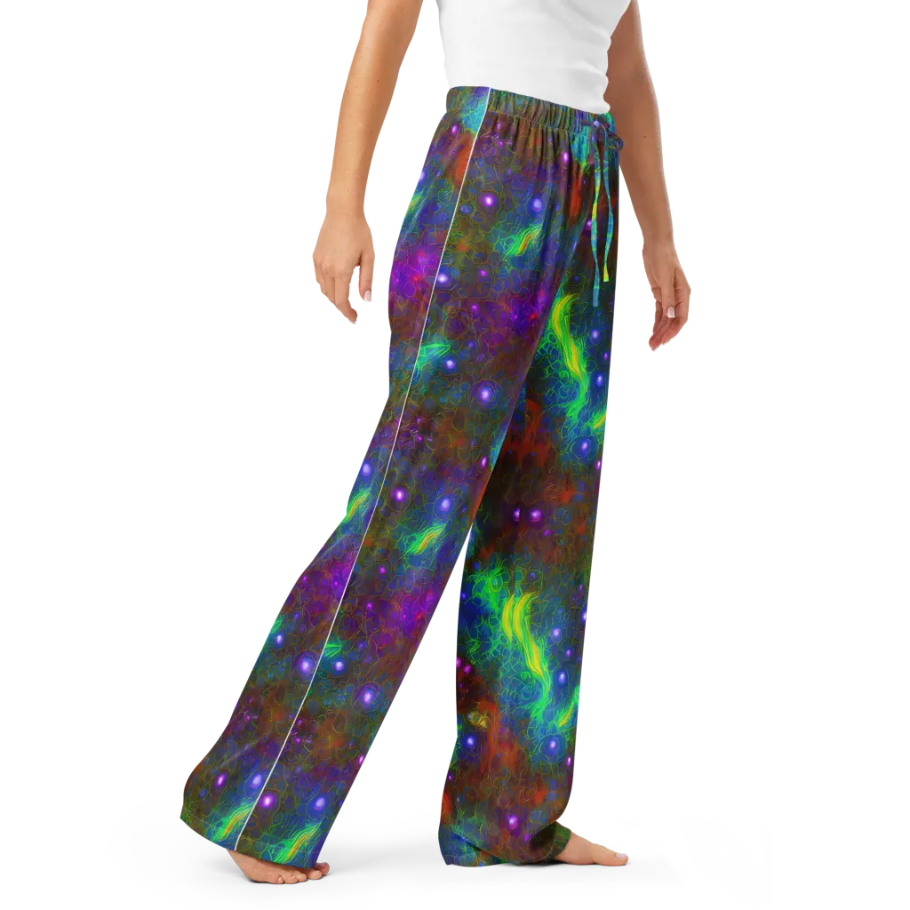 Orbital Thicket on Women's Pajama Pants — Right Front