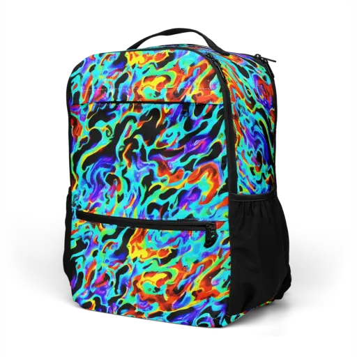 Sonic Paint on a Utility Backpack