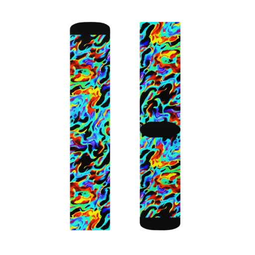 Sonic Paint on a Socks