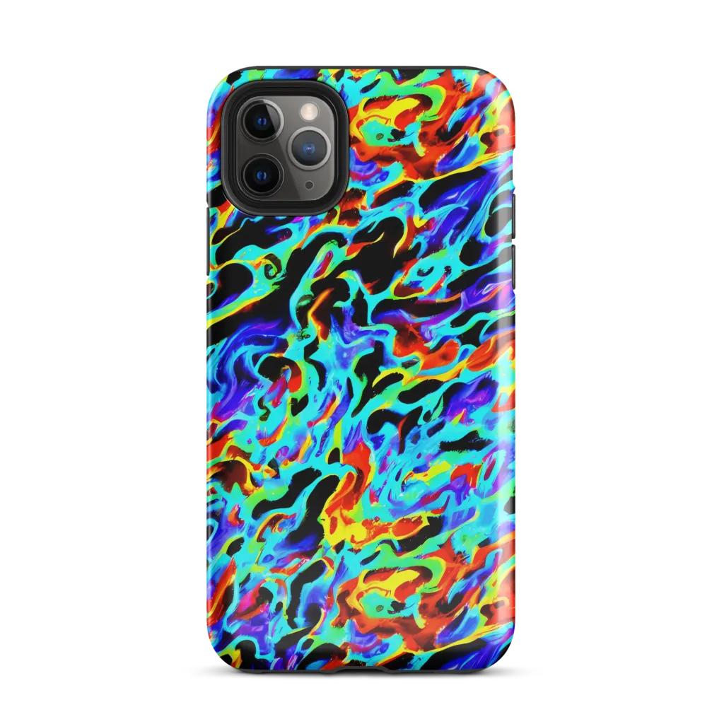 Sonic Paint on Tough Case for iPhone® — Front