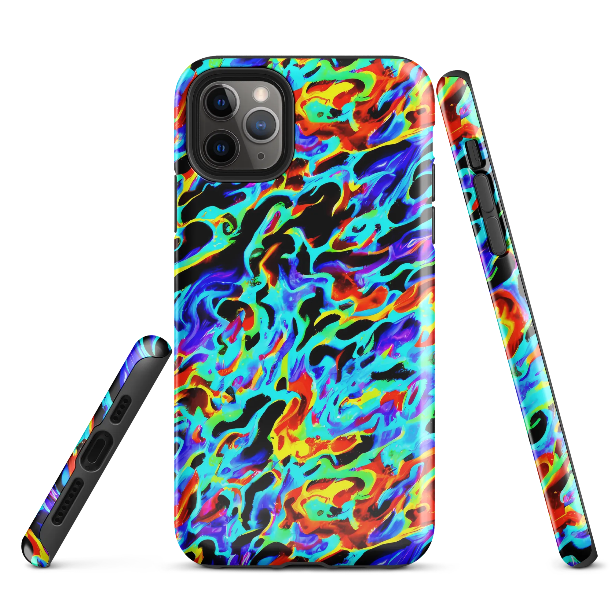 Sonic Paint on Tough Case for iPhone® — Front