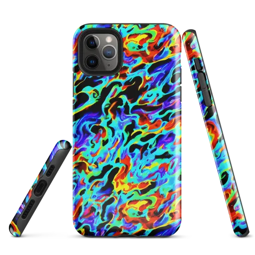 Sonic Paint on a Tough Case for iPhone®