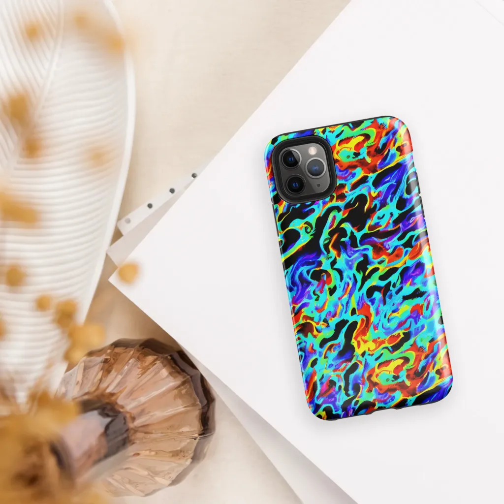 Sonic Paint on Tough Case for iPhone® — Front