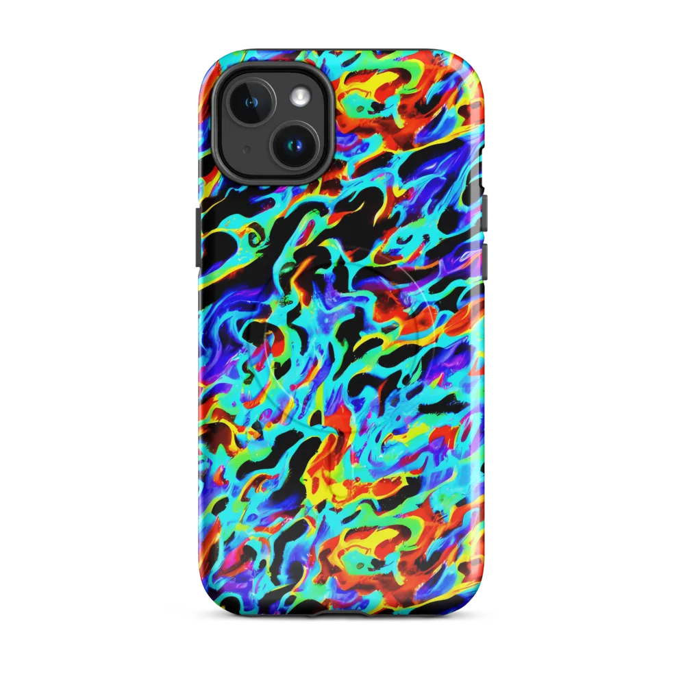 Sonic Paint on MagSafe Tough Case for iPhone® — Front