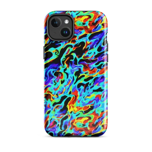 Sonic Paint on a MagSafe Tough Case for iPhone®