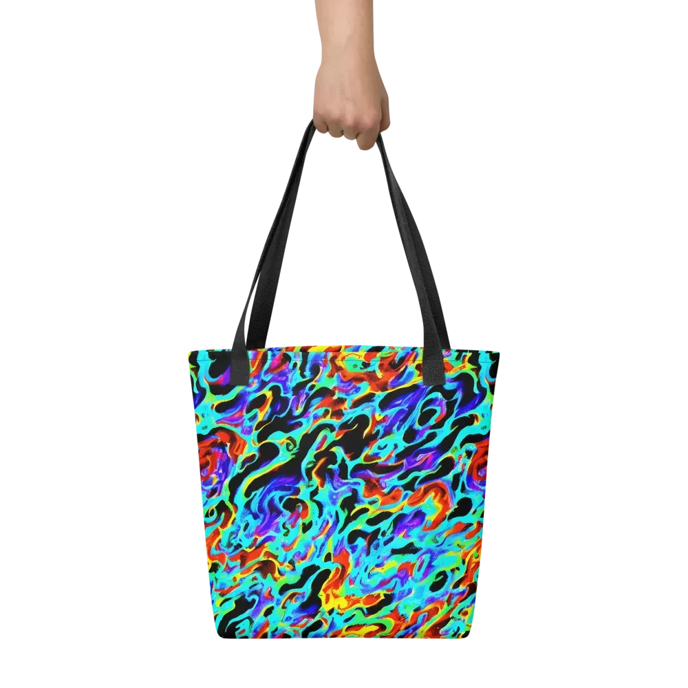 Sonic Paint on Tote Bag — Front