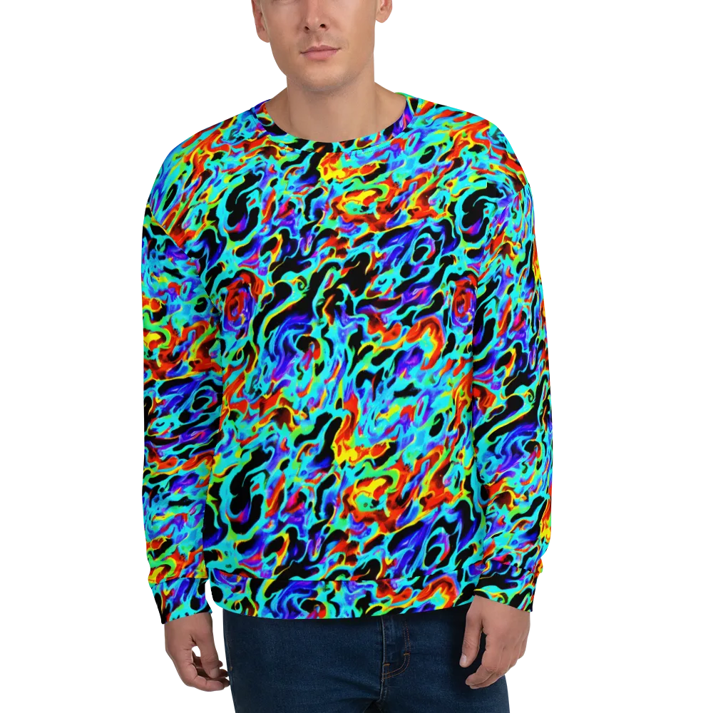 Sonic Paint on Sweatshirt — Front