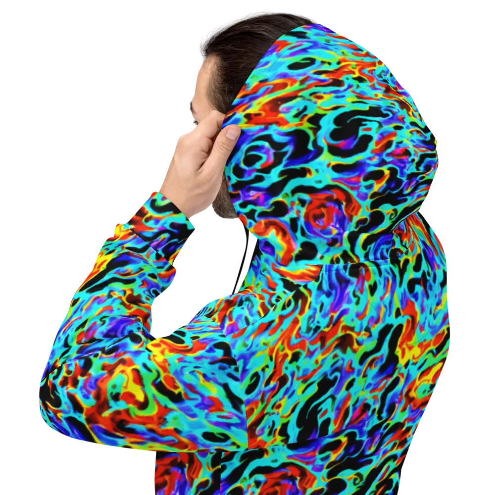 Sonic Paint on Hoodie — Back