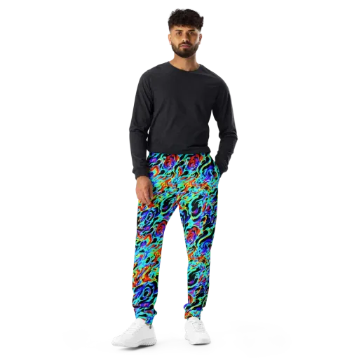 Sonic Paint on a Men's Joggers