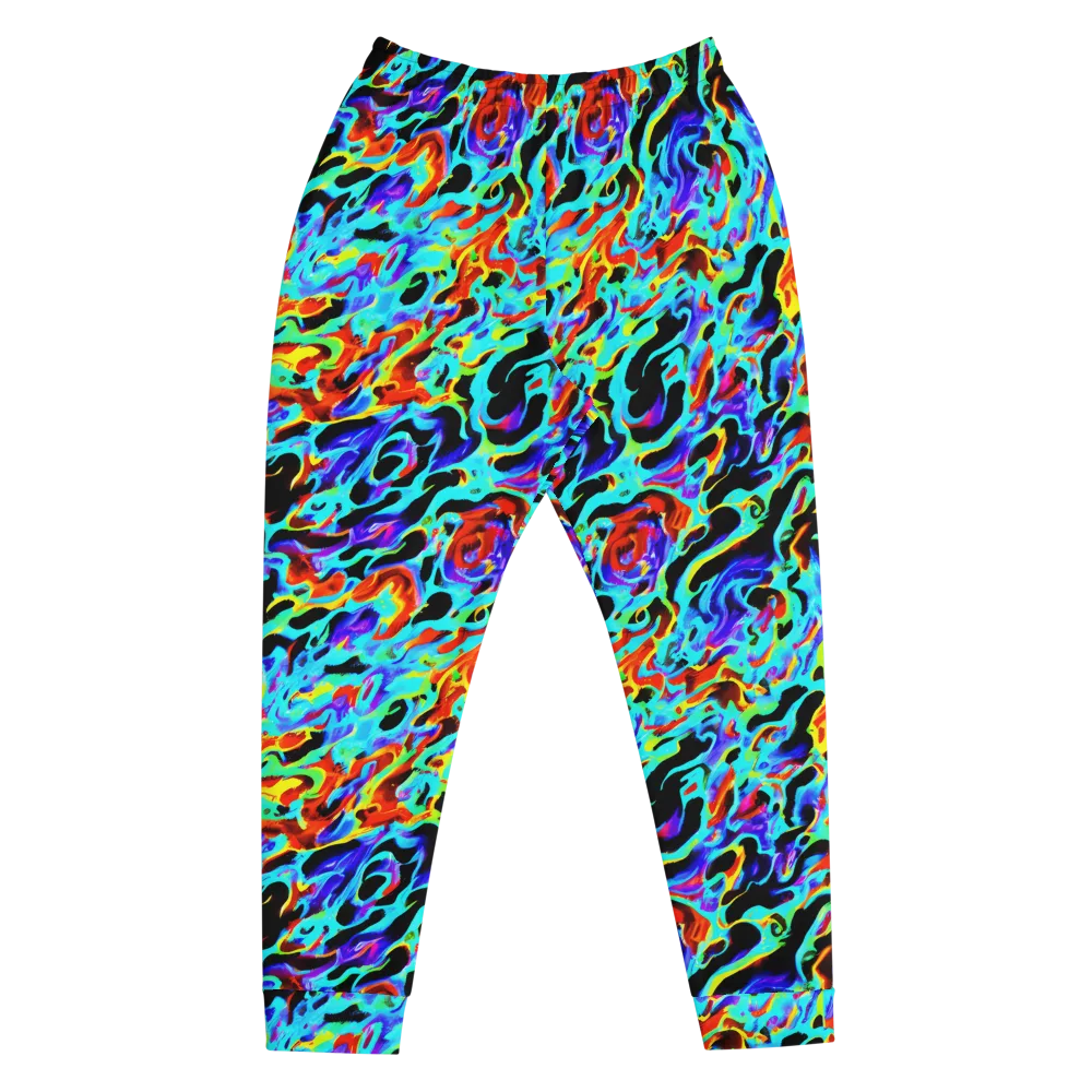 Sonic Paint on Men's Joggers — Front
