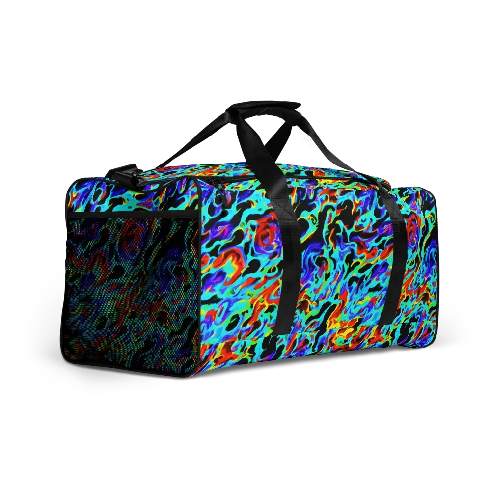 Sonic Paint on Duffle Bag — Right Front